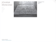 Tablet Screenshot of johanamoscoso.com